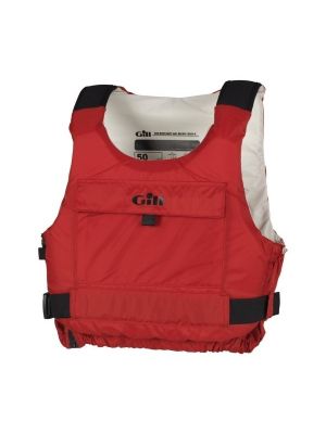 Gill team 4925j flytväst blixtlås i sidan röd str. 30-40kg
