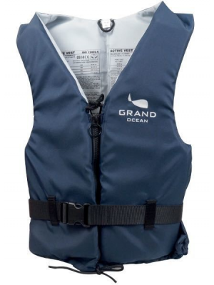 Flytväst grand ocean 50n active navy/grå 30-50kg